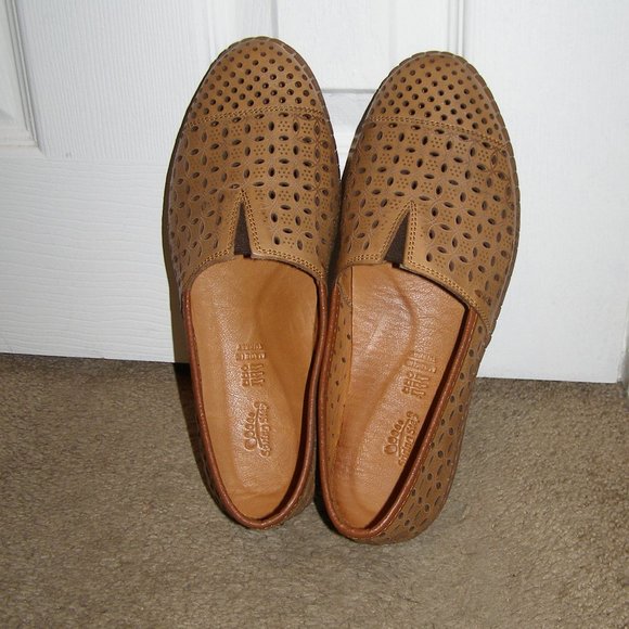 NEW size 8.5 SPRING STEP Oralis Brown Loafers With Box - Picture 7 of 9